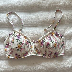 Shade & Shore Floral Bikini Top